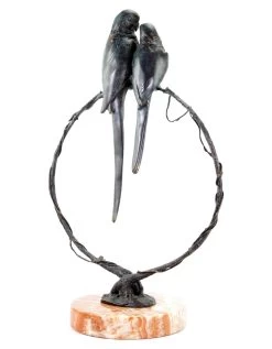 Limited Animal Sculpture - Pa(i)rrot - Signed Milo – Bronze Statue -Salvador Dali Shop DSC04898