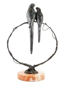 Limited Animal Sculpture - Pa(i)rrot - Signed Milo – Bronze Statue -Salvador Dali Shop DSC04901
