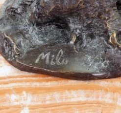 Limited Animal Sculpture - Pa(i)rrot - Signed Milo – Bronze Statue -Salvador Dali Shop DSC04903