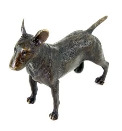 Animal Figurine - Bull Terrier - Dog Statue - Milo - Bronze Miniature 14 Animal Figurine - Bull Terrier - Dog Statue - Milo - Bronze Miniature -Salvador Dali Shop DSC04922