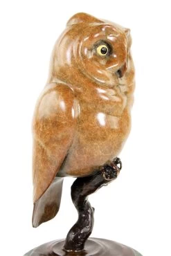 Limited Bronze Animal Figurine - Owl - Brown Owl - Signed Milo 25 Limited Bronze Animal Figurine - Owl - Brown Owl - Signed Milo -Salvador Dali Shop DSC04940GB1tZqSrwuxT7