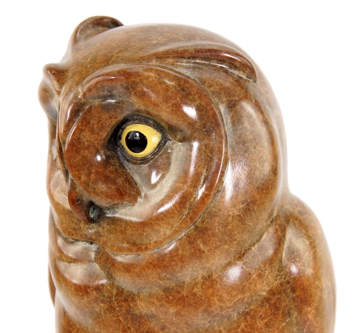 Limited Bronze Animal Figurine - Owl - Brown Owl - Signed Milo 14 Limited Bronze Animal Figurine - Owl - Brown Owl - Signed Milo - Image 14