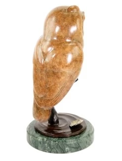 Limited Bronze Animal Figurine - Owl - Brown Owl - Signed Milo 18 Limited Bronze Animal Figurine - Owl - Brown Owl - Signed Milo -Salvador Dali Shop DSC04953