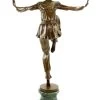 Art Deco Bronze Sculpture - Revue Dancer - Signed Chiparus
