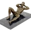 Muscular Male Nude - Toyboy Eric - Gay Bronze - Sexy Figurine