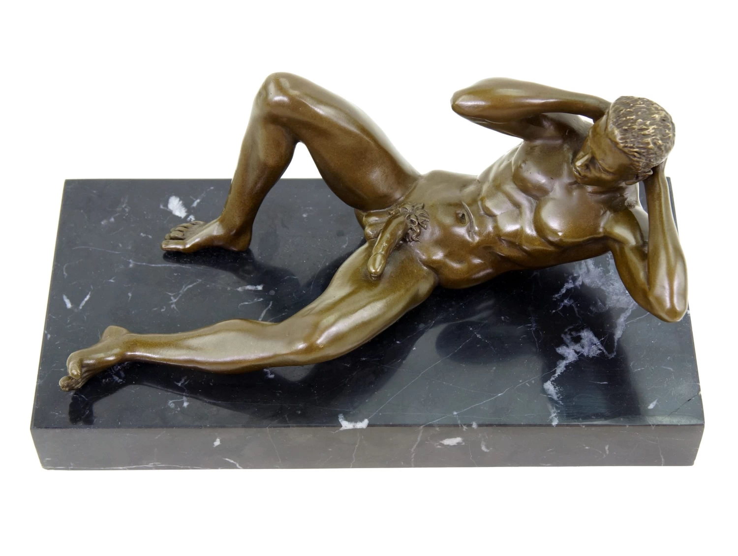 Muscular Male Nude - Toyboy Eric - Gay Bronze - Sexy Figurine 6 Muscular Male Nude - Toyboy Eric - Gay Bronze - Sexy Figurine - Image 6