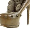 Limited Steampunk Bronze Figurine - High Heel - Gothic - Martin Klein