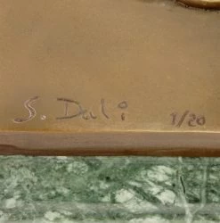 Profile Of Time (1977) - Limited Bronze Sculpture - Salvador Dali -Salvador Dali Shop DSC05017