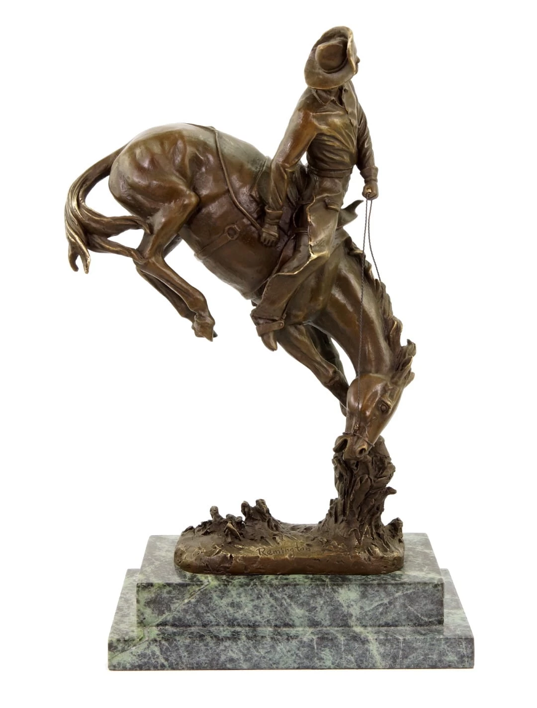 The Outlaw - Limited Bronze Horse Statue - Frederic Remington 4 The Outlaw - Limited Bronze Horse Statue - Frederic Remington - Image 4