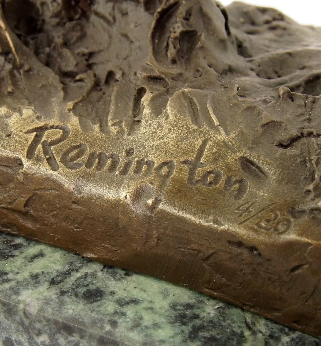 The Outlaw - Limited Bronze Horse Statue - Frederic Remington 9 The Outlaw - Limited Bronze Horse Statue - Frederic Remington - Image 9