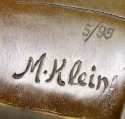 Limited Steampunk Bronze Figurine - High Heel - Gothic - Martin Klein -Salvador Dali Shop DSC05038