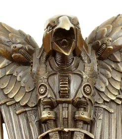 Hanging Steampunk Sculpture - Victorian Raven - Gothic - Wall Decor 15 Hanging Steampunk Sculpture - Victorian Raven - Gothic - Wall Decor -Salvador Dali Shop DSC05096