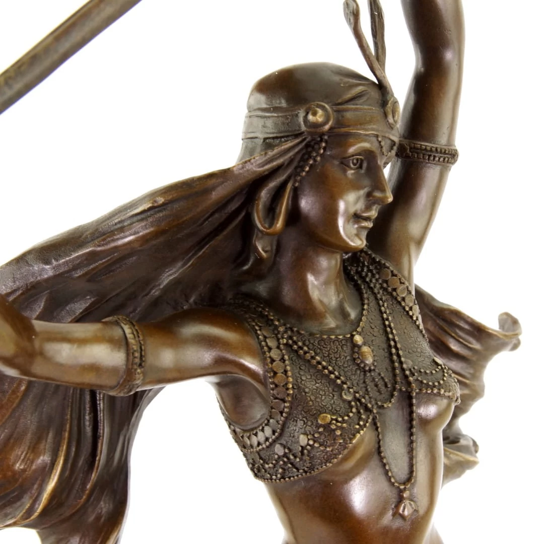 Art Deco Statue - Middle Eastern Sword Dancer - Signed Preiss 10 Art Deco Statue - Middle Eastern Sword Dancer - Signed Preiss - Image 10