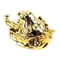 Golden Lion’s Head Towel Holder - Limited Wall Hook - Martin Klein 9 Golden Lion’s Head Towel Holder - Limited Wall Hook - Martin Klein -Salvador Dali Shop DSC05122