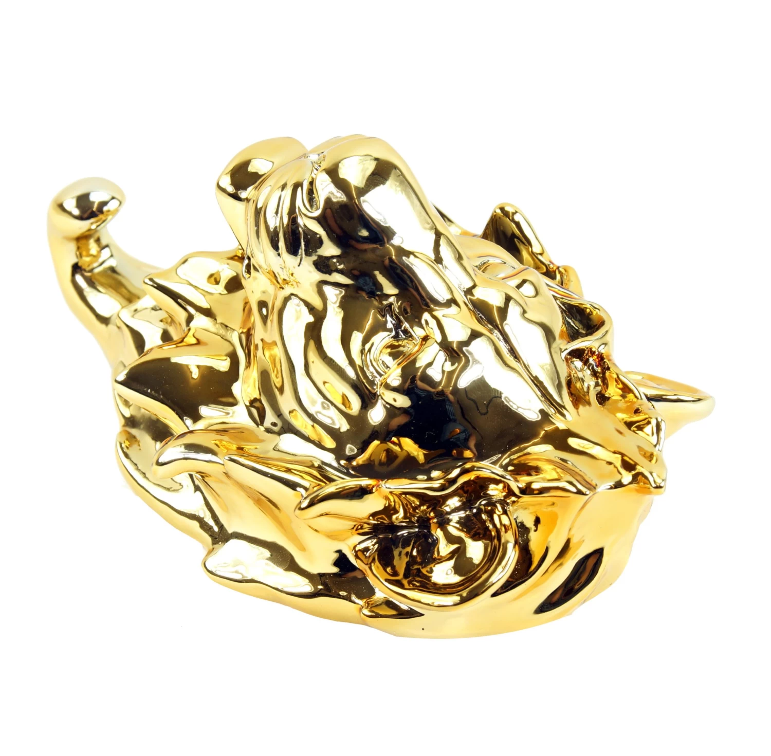 Golden Lion’s Head Towel Holder - Limited Wall Hook - Martin Klein 5 Golden Lion’s Head Towel Holder - Limited Wall Hook - Martin Klein - Image 5