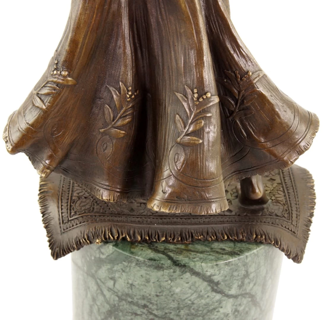 Art Deco Statue - Middle Eastern Sword Dancer - Signed Preiss 4 Art Deco Statue - Middle Eastern Sword Dancer - Signed Preiss - Image 4