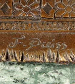 Art Deco Statue - Middle Eastern Sword Dancer - Signed Preiss 15 Art Deco Statue - Middle Eastern Sword Dancer - Signed Preiss -Salvador Dali Shop DSC05130