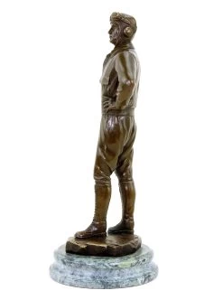 Pilot - First World War Aircraft Statue - Bronze Figurine - Militaria -Salvador Dali Shop DSC05136