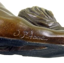 Sleeping Nude - Erotic Female Figurine - Sculpture By J. Patoue -Salvador Dali Shop DSC05163