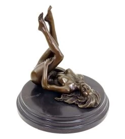 Erotic Girl Mary - Handjob - Signed M. Nick - Sexy Figurine -Salvador Dali Shop DSC05164
