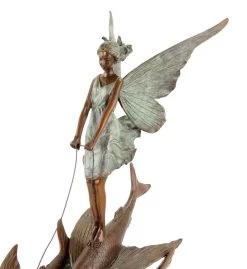 Limited Art Nouveau Bronze Statue - Elf Riding On Flying Fish By Milo 17 Limited Art Nouveau Bronze Statue - Elf Riding On Flying Fish By Milo -Salvador Dali Shop DSC051787j4Ntm8BNYEqA