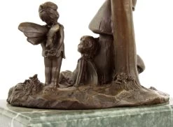 Forest Elves On Mushrooms - Art Nouveau Sculpture By Milo -Salvador Dali Shop DSC05218gqGcxm0TiFfTG