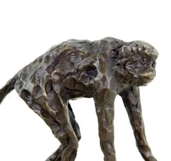 Walking Ape - Signed Bugatti - Bronze Animal Figurine - Statue -Salvador Dali Shop DSC05254vBZynjMxJdYKx