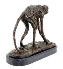 Walking Ape - Signed Bugatti - Bronze Animal Figurine - Statue -Salvador Dali Shop DSC05271NDrK4uKVQUqCG