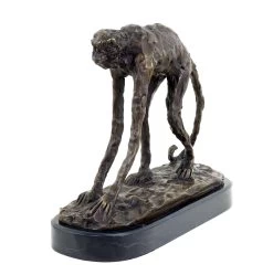 Walking Ape - Signed Bugatti - Bronze Animal Figurine - Statue -Salvador Dali Shop DSC05273M8YdkOey6iYX6