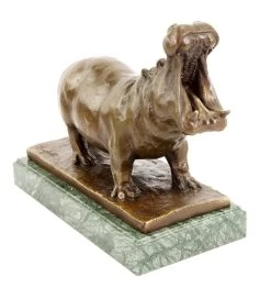 Yawning Hippopotamus - Bronze Sculpture By Rembrandt Bugatti -Salvador Dali Shop DSC05278YnRdZPMuTAEMg