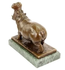 Yawning Hippopotamus - Bronze Sculpture By Rembrandt Bugatti -Salvador Dali Shop DSC05280otDcSuMb6uet1