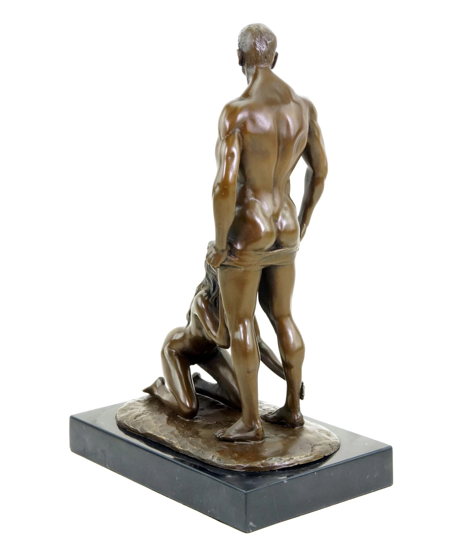 Blowjob Statue - Sex Bronze - Erotic Pair Of Lovers - Signed M.Nick 4 Blowjob Statue - Sex Bronze - Erotic Pair Of Lovers - Signed M.Nick - Image 4