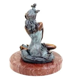 Erotic Bronze Figurine - Sexy Girl Sarah On The Phone - Signed Milo -Salvador Dali Shop DSC05316SpqfswYvZu3vj