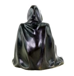 Limited Bronze Shelf Sitter - Black Ghost - Gothic Figurine - Dark -Salvador Dali Shop DSC05332
