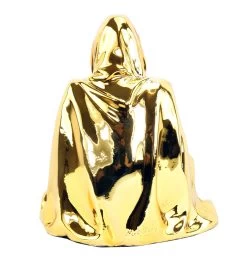 Limited Bronze Shelf Sitter - Ghost - Golden Shelf Sitter - Gold -Salvador Dali Shop DSC05352