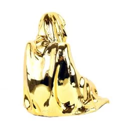 Limited Bronze Shelf Sitter - Ghost - Golden Shelf Sitter - Gold -Salvador Dali Shop DSC05354