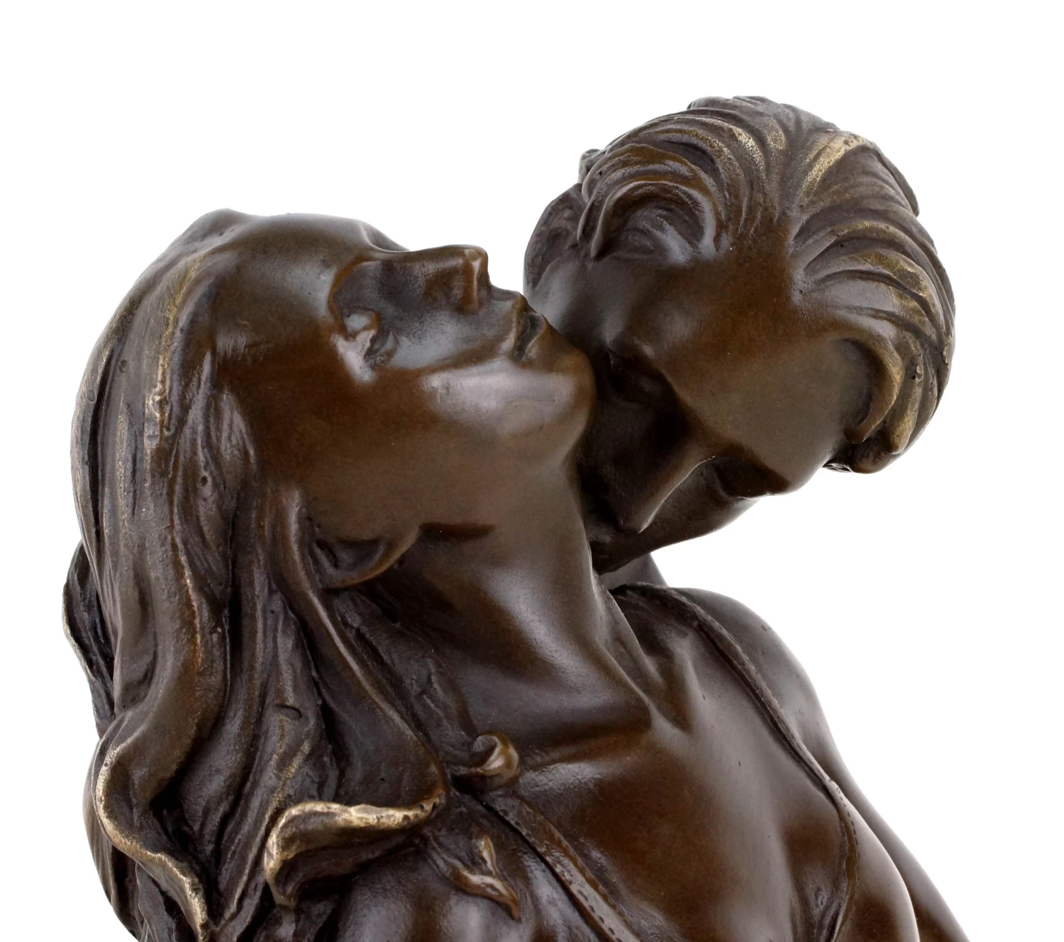 Erotic Bronze Figurine - Lovers Figurine - The Embrace By Patoue 5 Erotic Bronze Figurine - Lovers Figurine - The Embrace By Patoue - Image 5