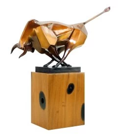 Contemporary Bronze Bull Sculpture By Martin Klein - Bull - Limited Figurine -Salvador Dali Shop DSC05411lIpQdOEwitBkY