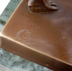 Fauno Danzante From Pompeji - Bronze Dancing Faun - Sign. Milo -Salvador Dali Shop DSC05417