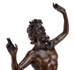 Fauno Danzante From Pompeji - Bronze Dancing Faun - Sign. Milo -Salvador Dali Shop DSC05421