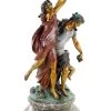 Bacchanal According To Clodion - Signed Bronze Statue In Rococo Style