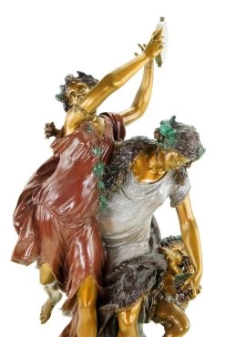 Bacchanal According To Clodion - Signed Bronze Statue In Rococo Style -Salvador Dali Shop DSC05467ZXZ6q9noTQqiH