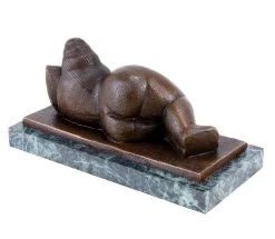 Cubistic Nude Sculpture - Sign. Lipchitz - Cubistic Bronze -Salvador Dali Shop DSC05476