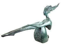 Sitting Female Nude - Limited Bronze Sculpture - Garden Figurine -Salvador Dali Shop DSC05508gQxUMWlJVDQ7Z