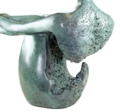 Sitting Female Nude - Limited Bronze Sculpture - Garden Figurine -Salvador Dali Shop DSC05511