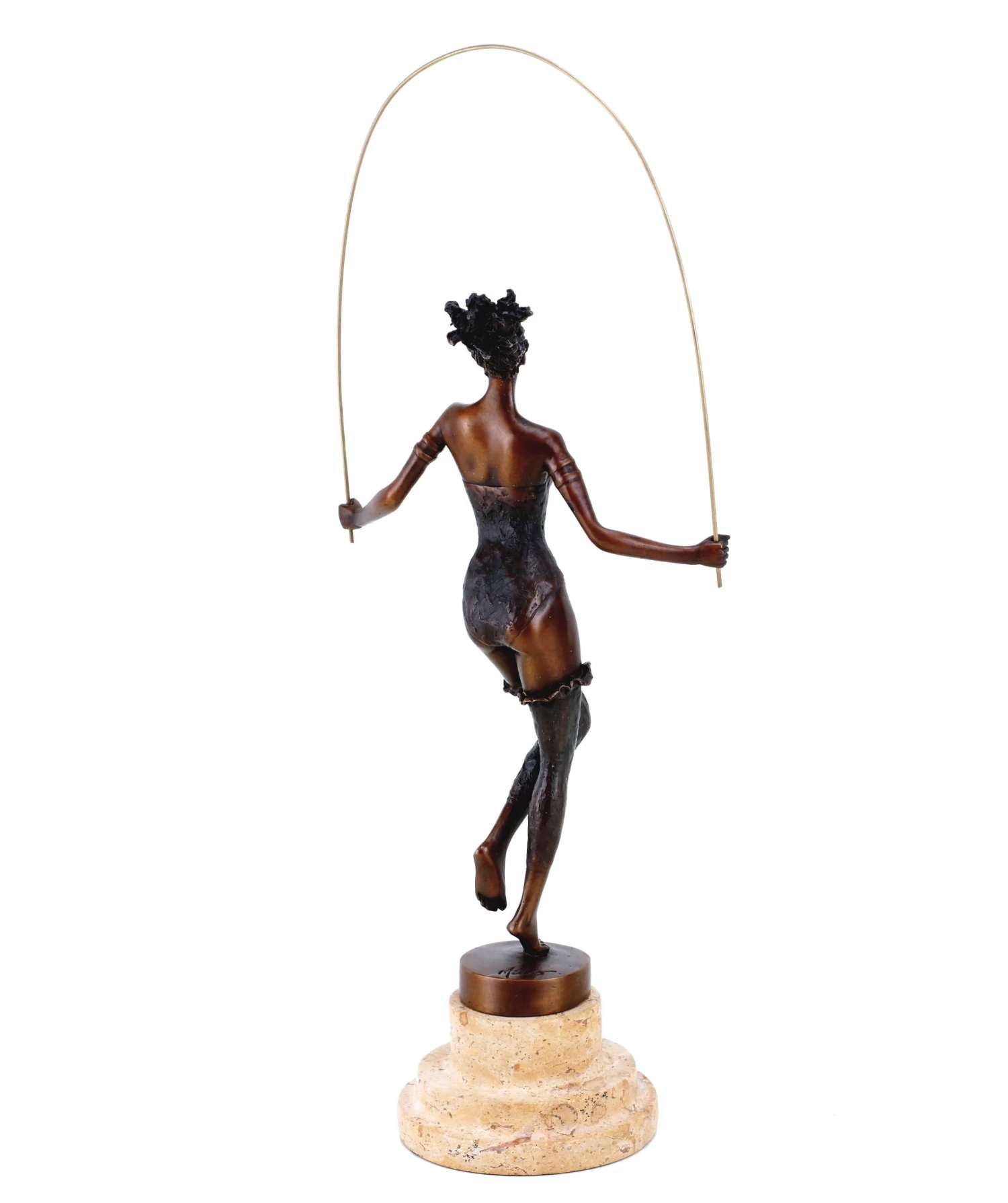 Erotic Girl Layla - Female Rope Skipper By Milo - Erotic Bronze 4 Erotic Girl Layla - Female Rope Skipper By Milo - Erotic Bronze - Image 4