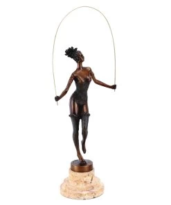 Erotic Girl Layla - Female Rope Skipper By Milo - Erotic Bronze 10 Erotic Girl Layla - Female Rope Skipper By Milo - Erotic Bronze -Salvador Dali Shop DSC05520