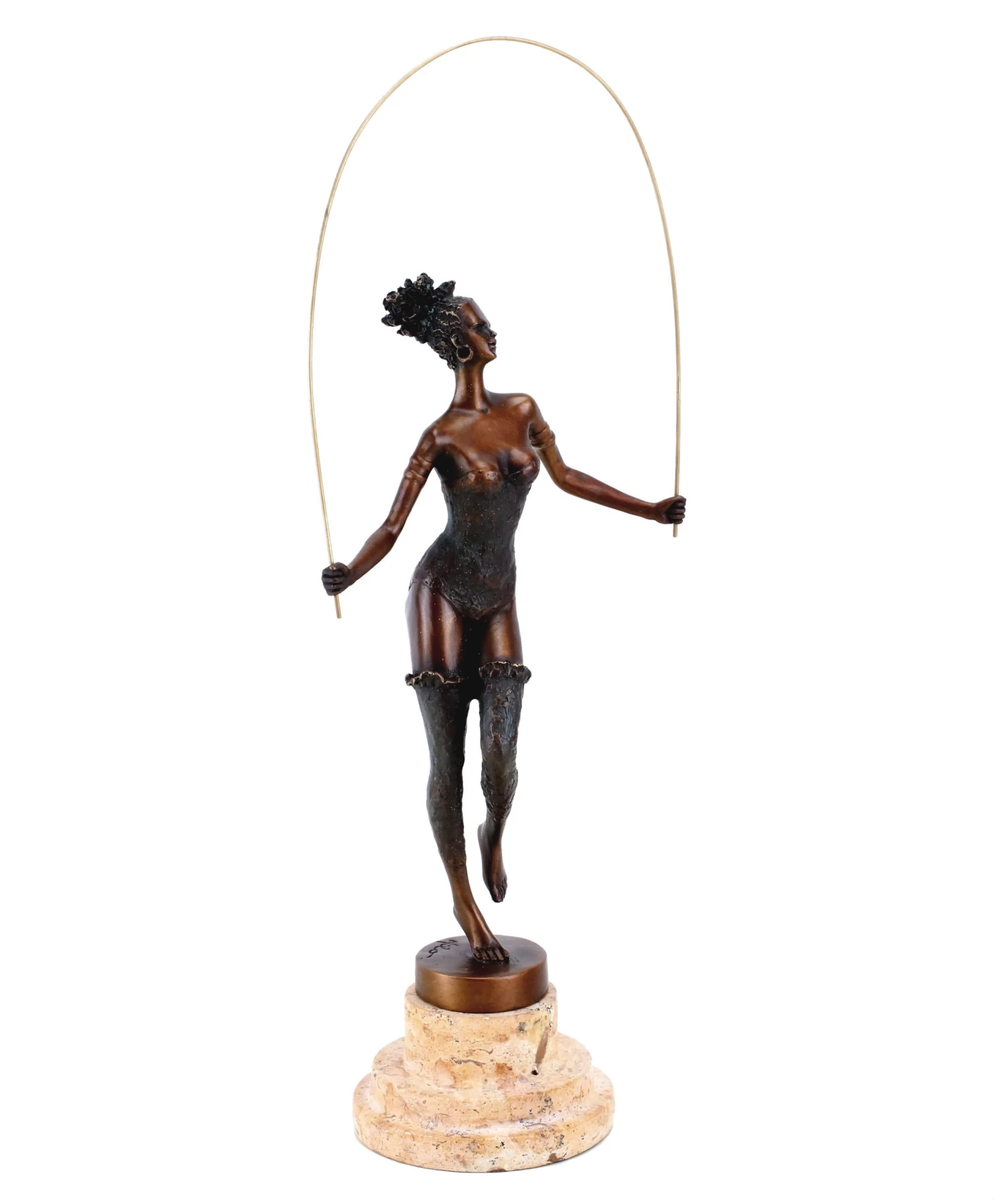 Erotic Girl Layla - Female Rope Skipper By Milo - Erotic Bronze 5 Erotic Girl Layla - Female Rope Skipper By Milo - Erotic Bronze - Image 5