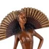 Art Deco Sculpture Female Dancer By Ferdinand Preiss - Revue Dancer