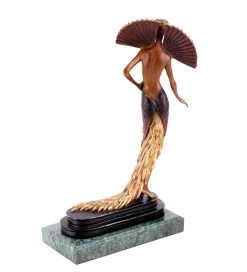 Art Deco Sculpture Female Dancer By Ferdinand Preiss - Revue Dancer 12 Art Deco Sculpture Female Dancer By Ferdinand Preiss - Revue Dancer -Salvador Dali Shop DSC05560